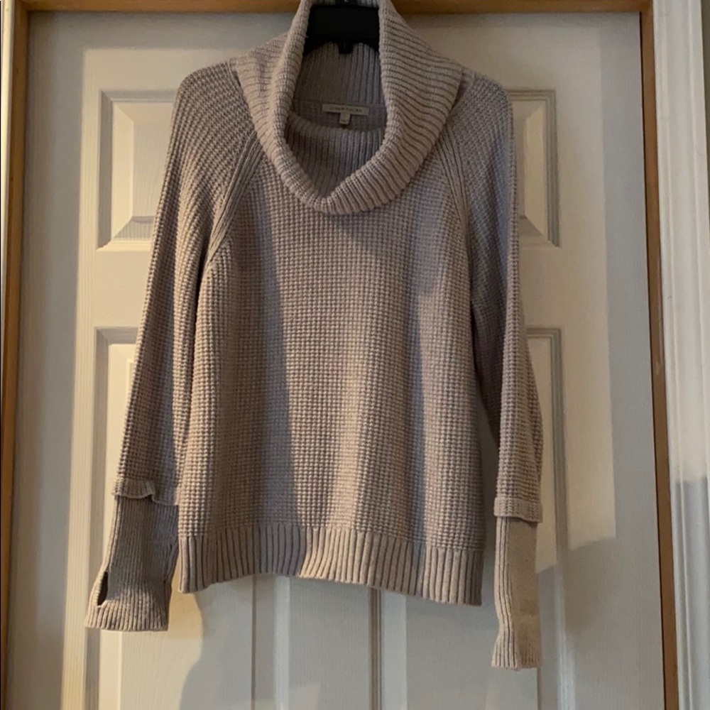 Cable knit sweater